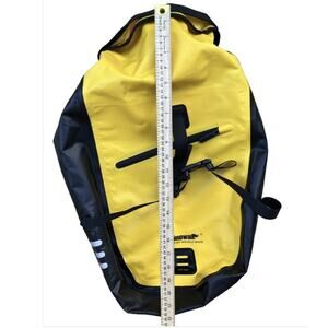 Rhinowalk Rear Rack Bicycle Single Pannier Bag Yellow Waterproof Inner Pockets